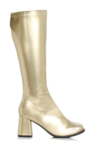 Womens Gold Gogo Boots
