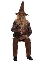 Swiping Scully the Seated Scarecrow Animatronic De Alt 5