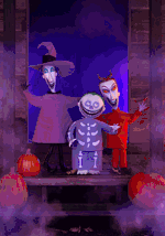 NBC Lock Shock Barrel Animatronic Decoration