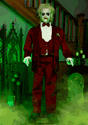 6FT Life Size Animated Beetlejuice with 2 Outfits Decoration
