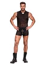 Mens Sexy Mesh Priest Costume Alt 2