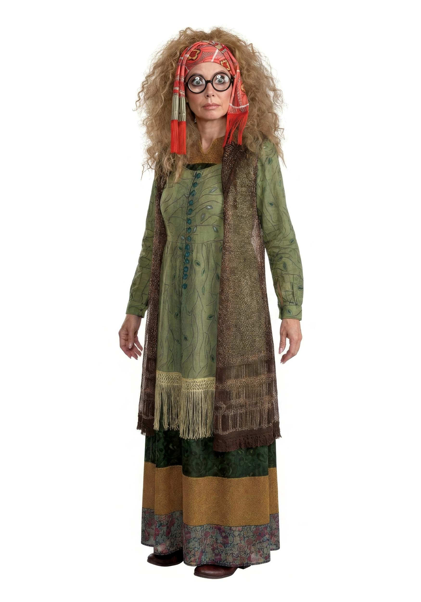 Deluxe Harry Potter Women's Professor Trelawney Costume | Movie Costumes