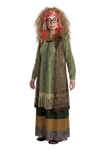 Womens Deluxe Harry Potter Professor Trelawney Costume New