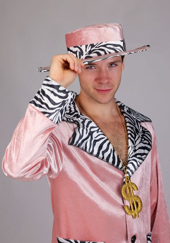 Pink 70's Pimp Suit Men's Costume | Pimp Costumes