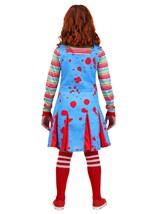Girls "Come Play" Killer Doll Costume Alt 3