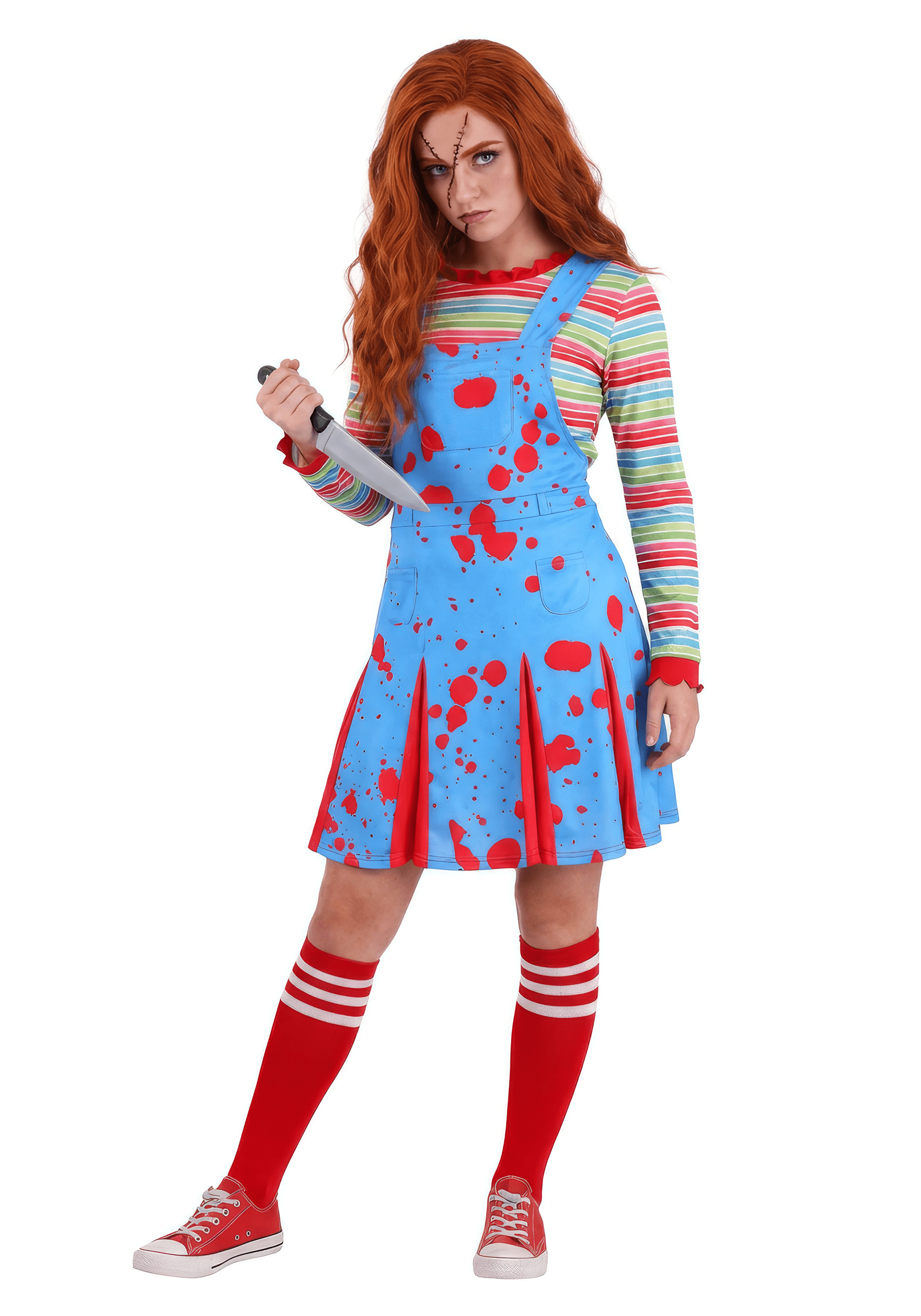 "Come Play" Killer Doll Girl's Costume | Horror Movie Costumes