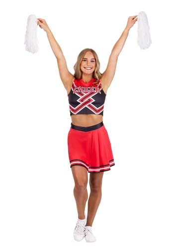 Red Cheerleader Women's Costume | Sports Costumes