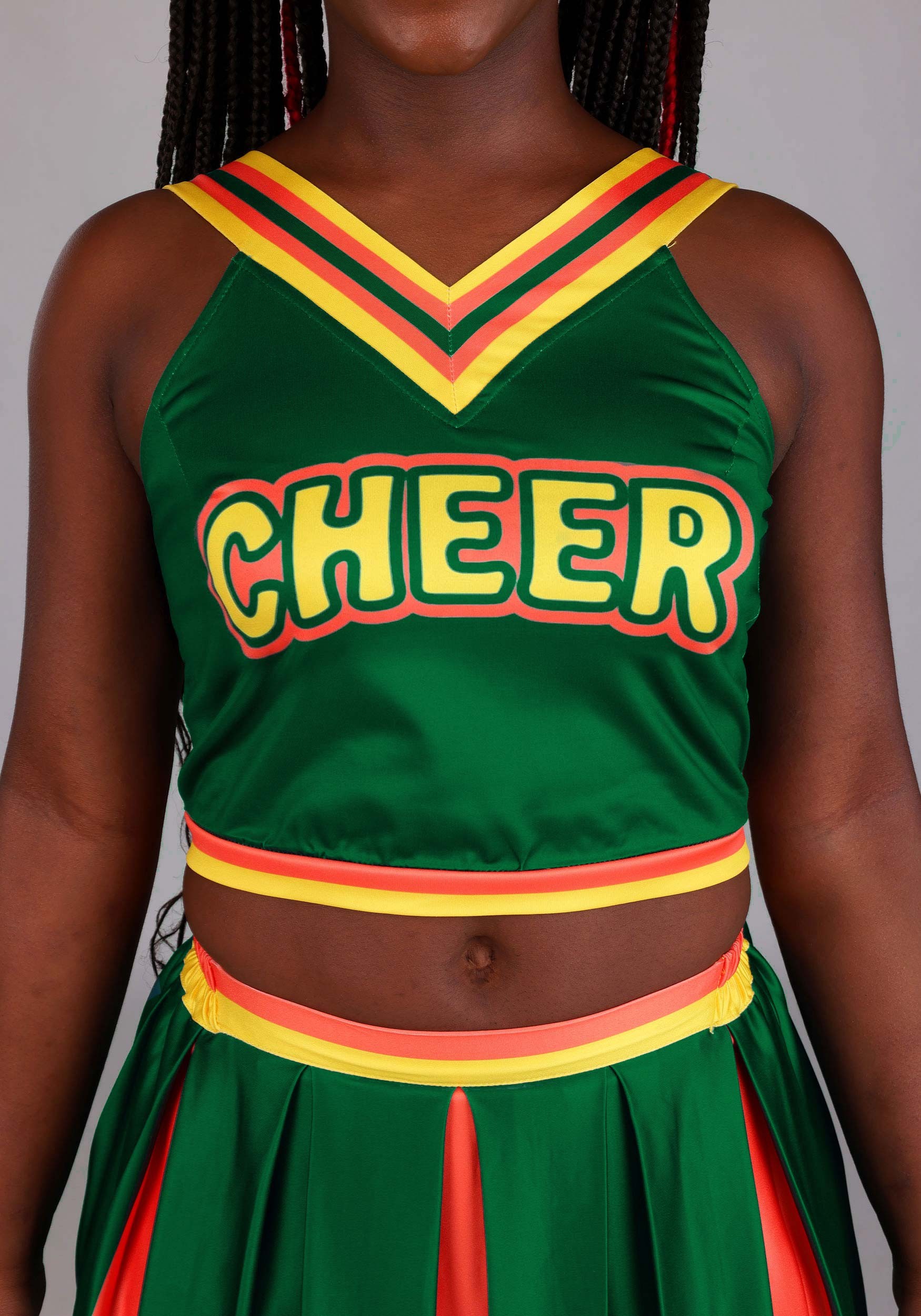 Green Cheerleader Women's Costume | Sports Costumes