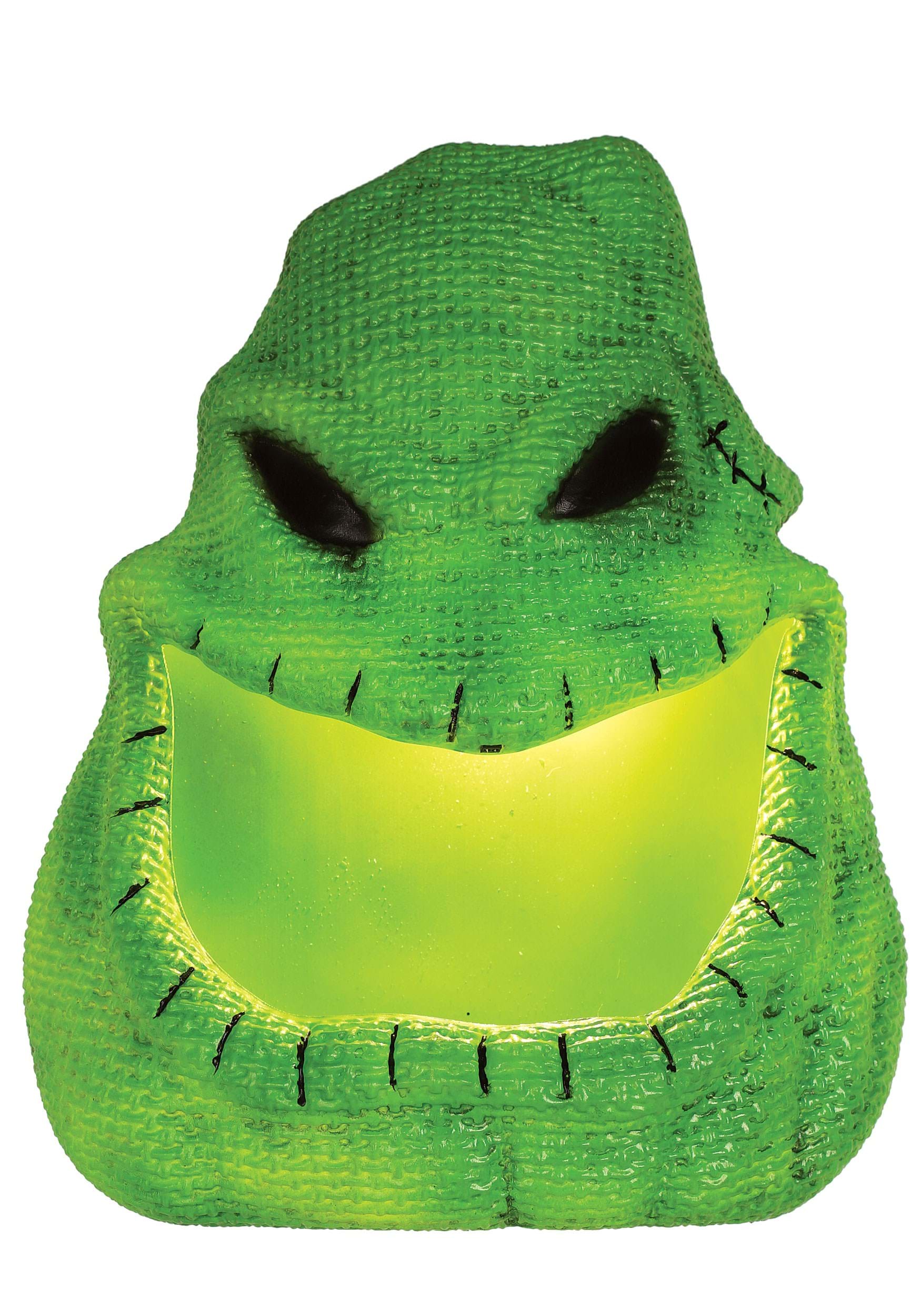 14-Inch Disney Oogie Boogie Light & Sound Treat Bowl Decoration | Disney Decorations