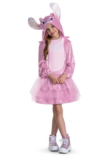 Girls Classic Lilo and Stitch Angel Costume Dress