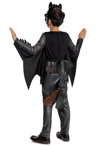 How to Train Your Dragon Toothless Dragon Kid's Costume | Movie Costumes