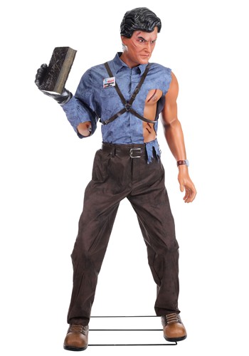 6FT Army of Darkness Ash Halloween Animatronic Decoration | Licensed Decorations