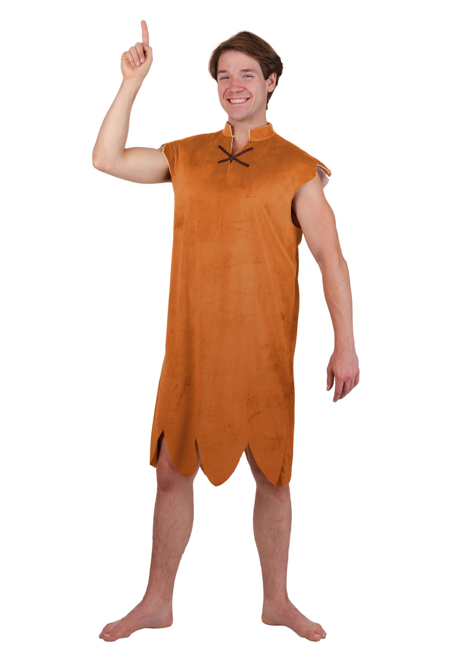 Deluxe The Flintstones Barney Rubble Men's Costume | TV Show Costumes