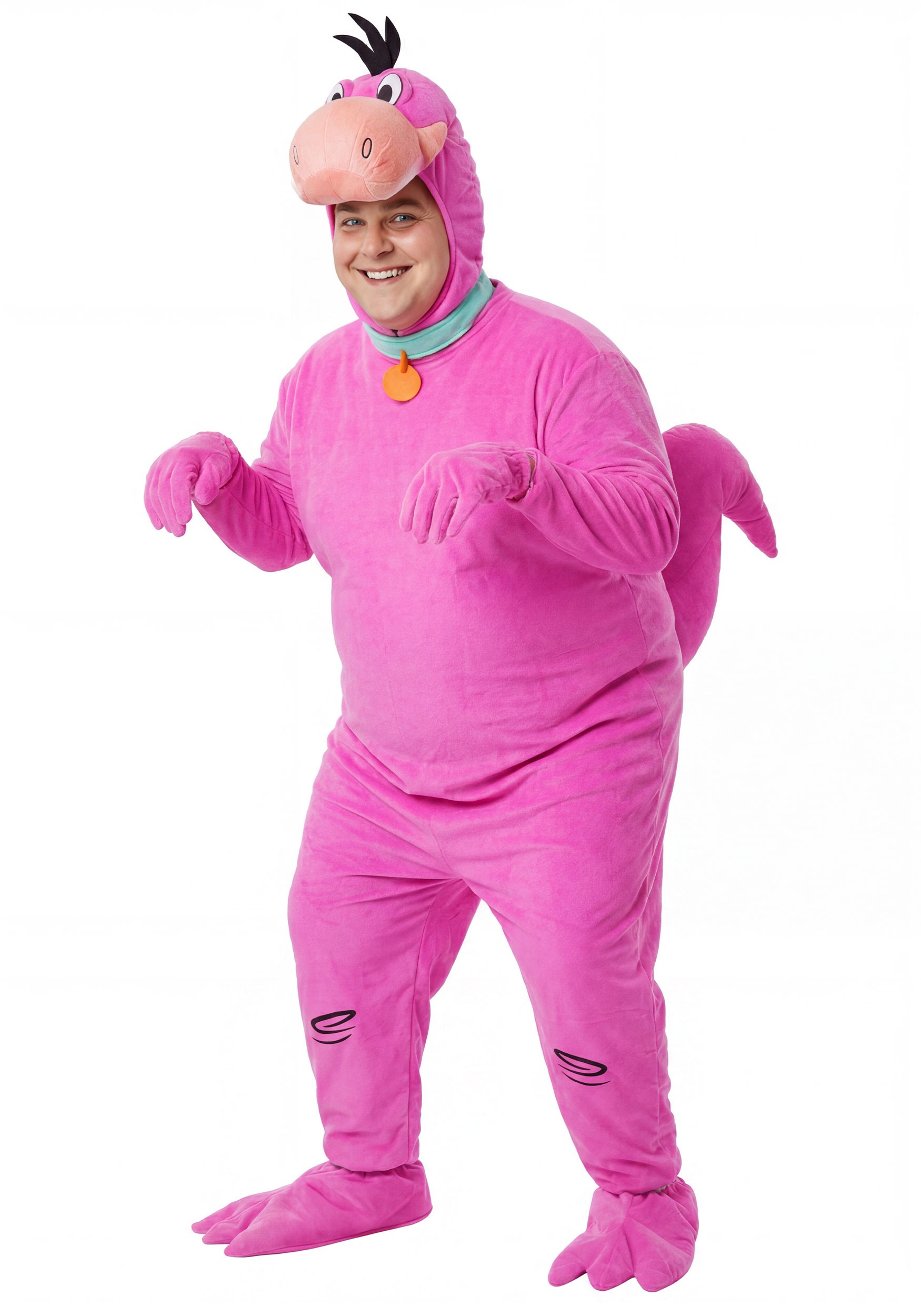 Plus Size The Flintstones Dino Men's Costume | TV Costumes