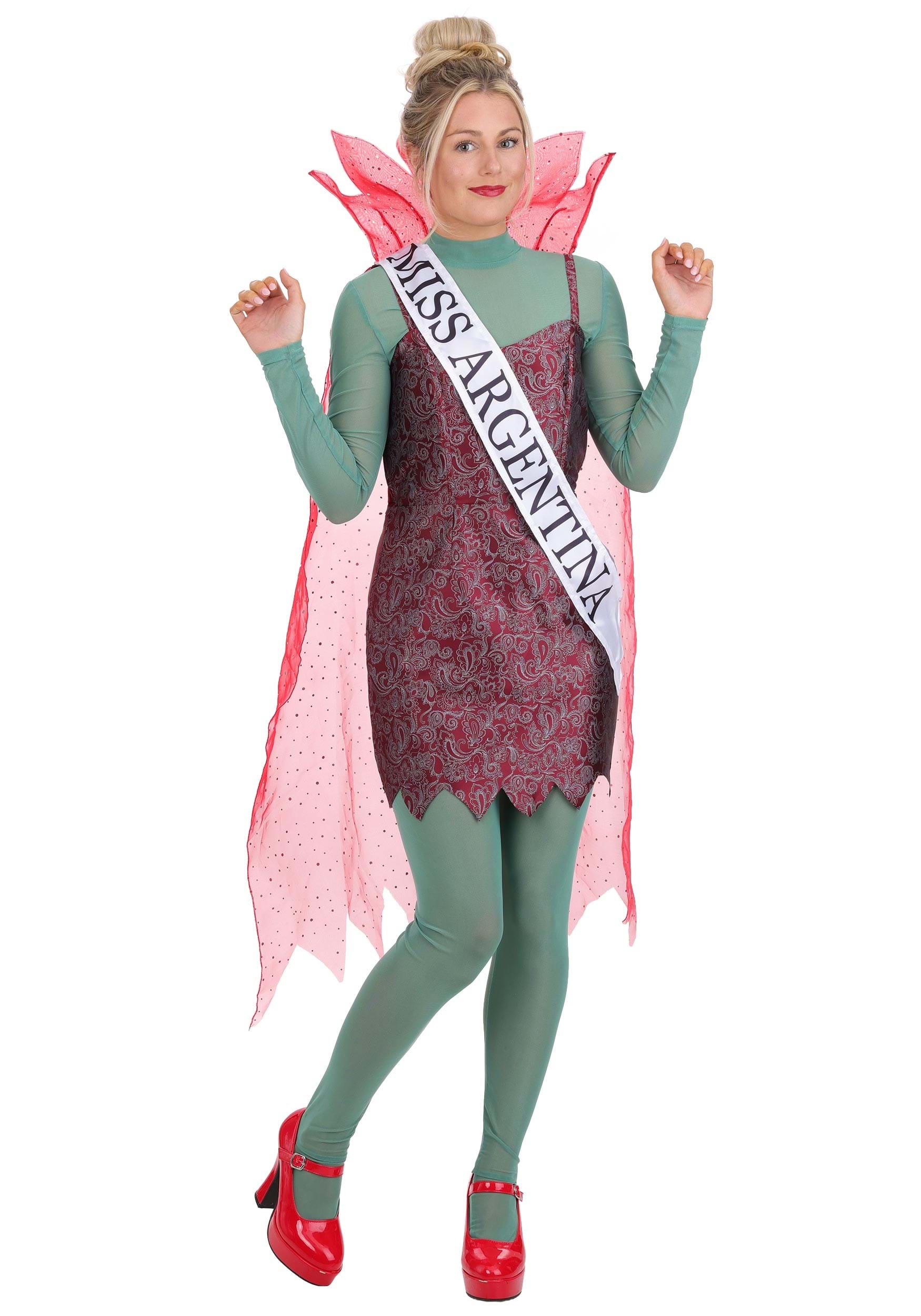 Beetlejuice Receptionist Miss Argentina Women's Costume | Beetlejuice Costumes
