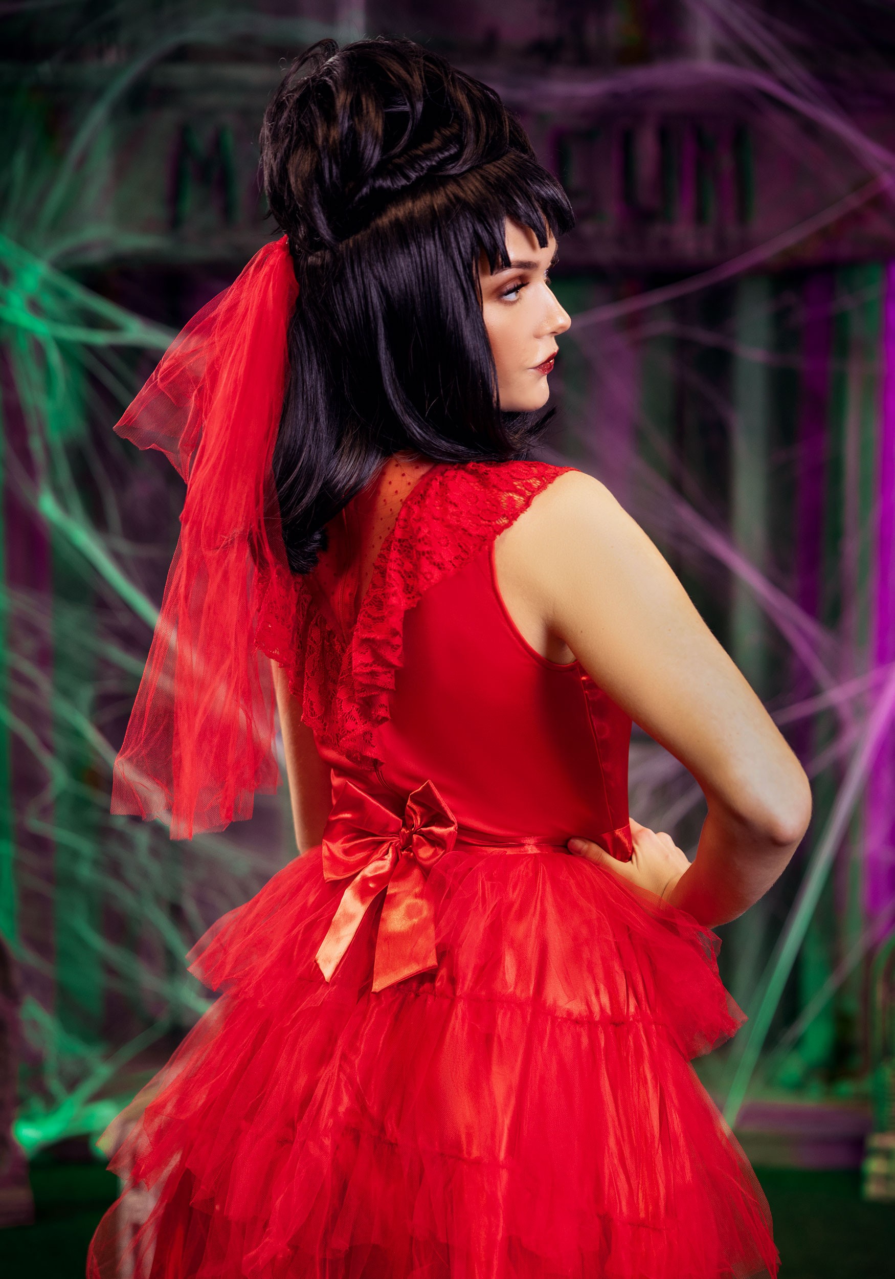 Women's Lydia Deetz Beetlejuice Costume Wig | Beetlejuice Accessories