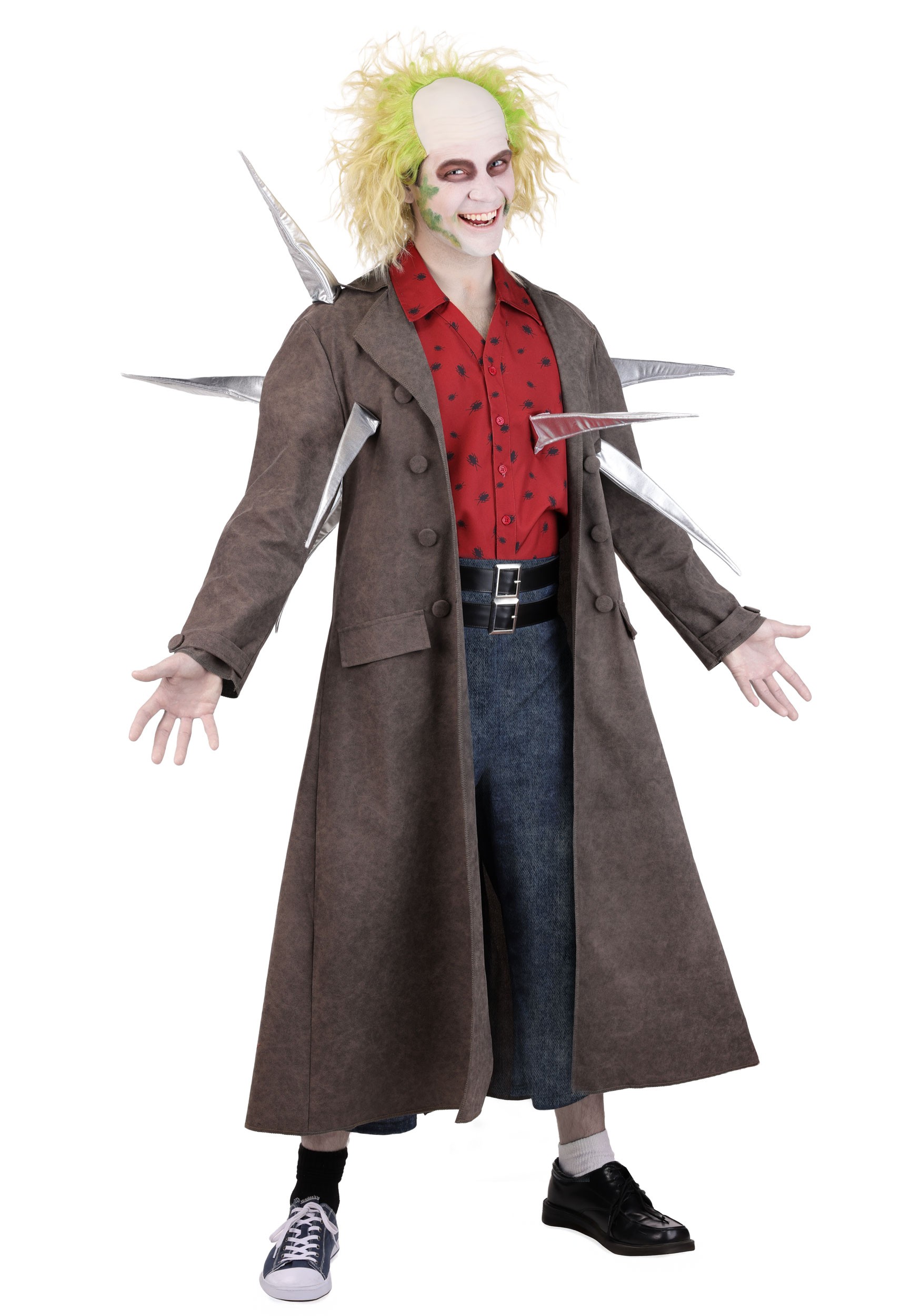 Spiky Beetlejuice Men's Costume | Beetlejuice Costumes