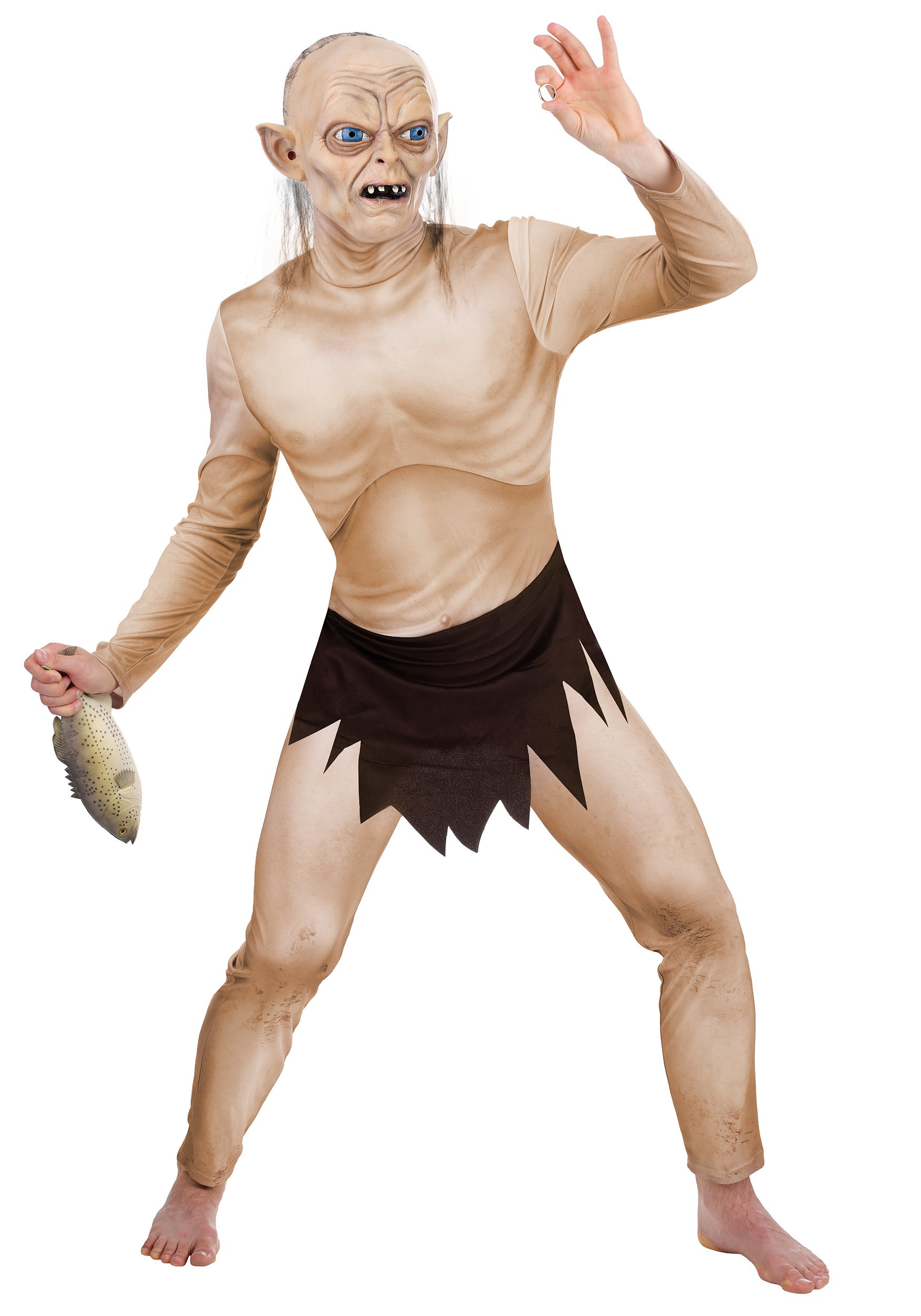 Men's Lord of the Rings Gollum Costume | Movie Costumes