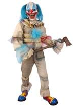 Adult Crazy Clown Costume with Chuck the Clown Mask Alt 1