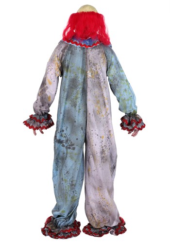 Light Blue Carousel Clown Adult Costume with Tooth Fairy Mask | Clown Costumes