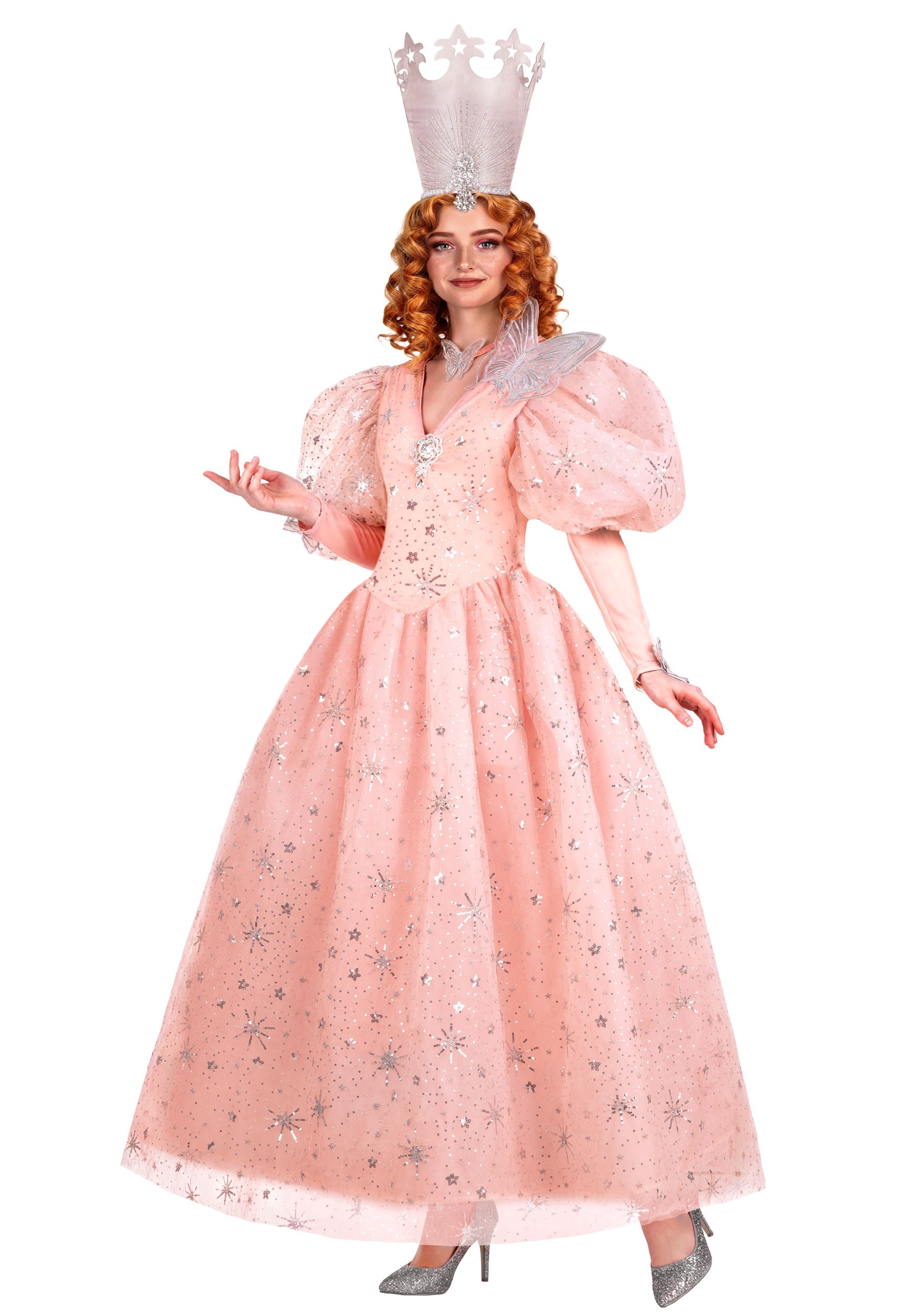 Women's Wizard of Oz Premium Glinda Costume | Movie Costumes