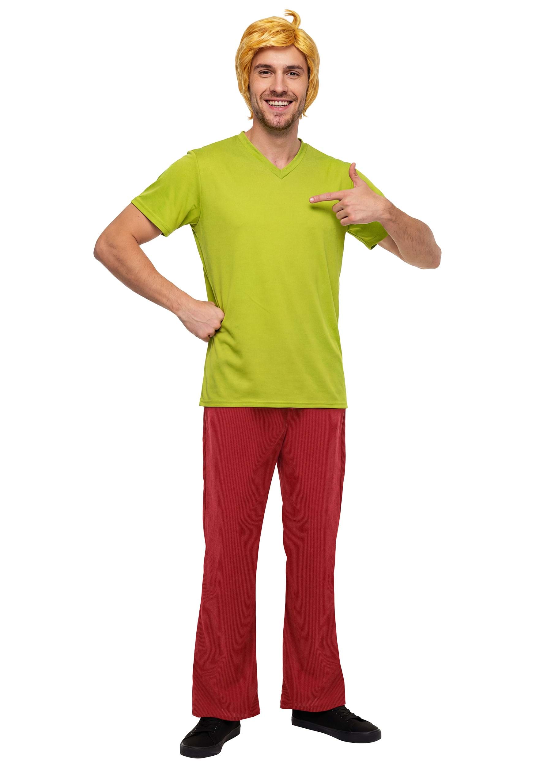 Men's Deluxe Scooby Doo Shaggy Costume | TV Costumes
