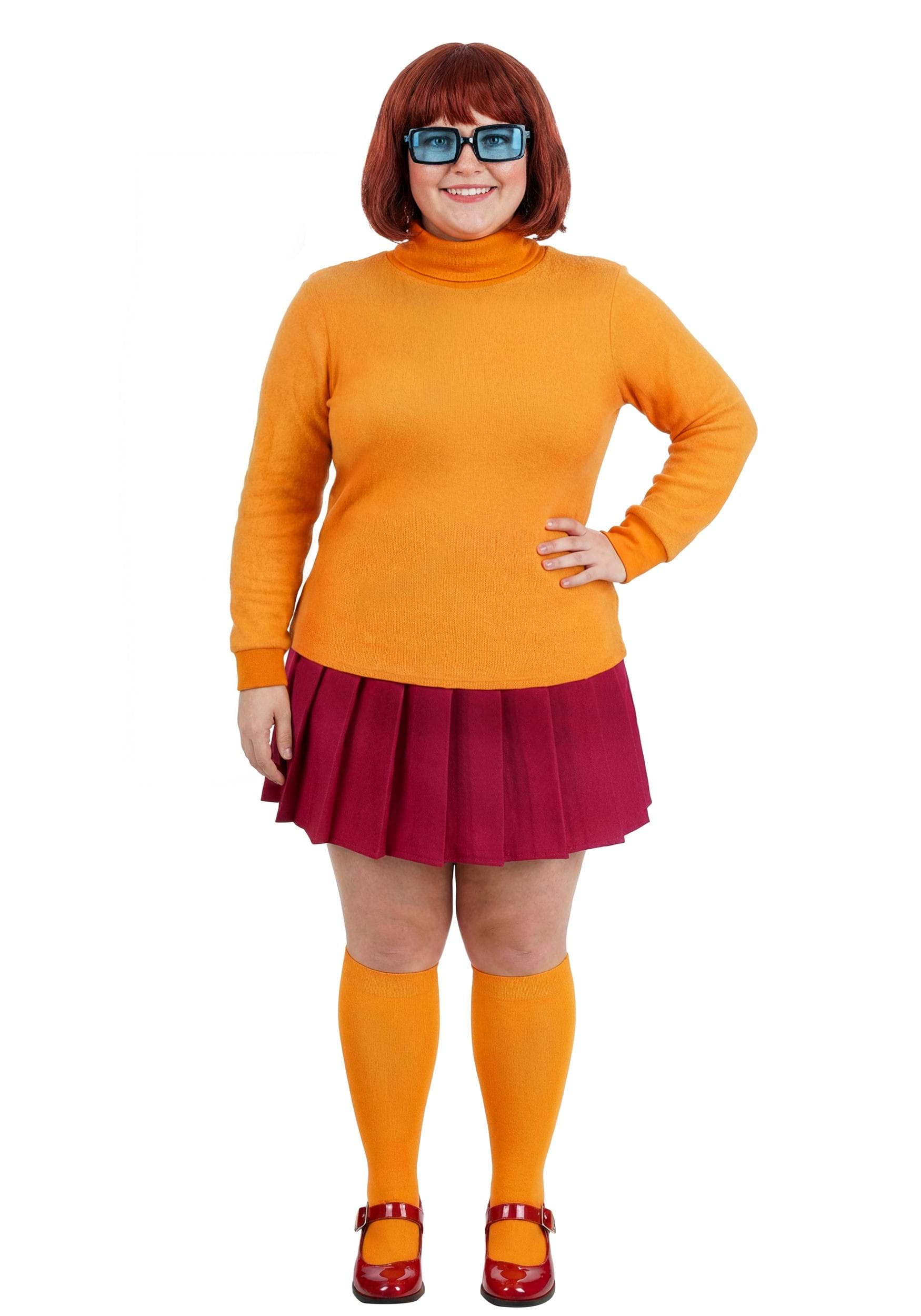 Plus Size Deluxe Velma Scooby Doo Women's Costume | Scooby Doo Costumes