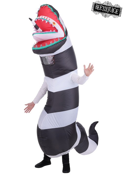 Adult Beetlejuice Sandworm Inflatable Costume