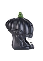 Black Light Up Pumpkin Alien Halloween Decoration Alt 4