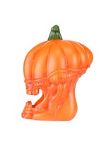 Orange Light Up Pumpkin Alien Halloween Decoration Alt 5