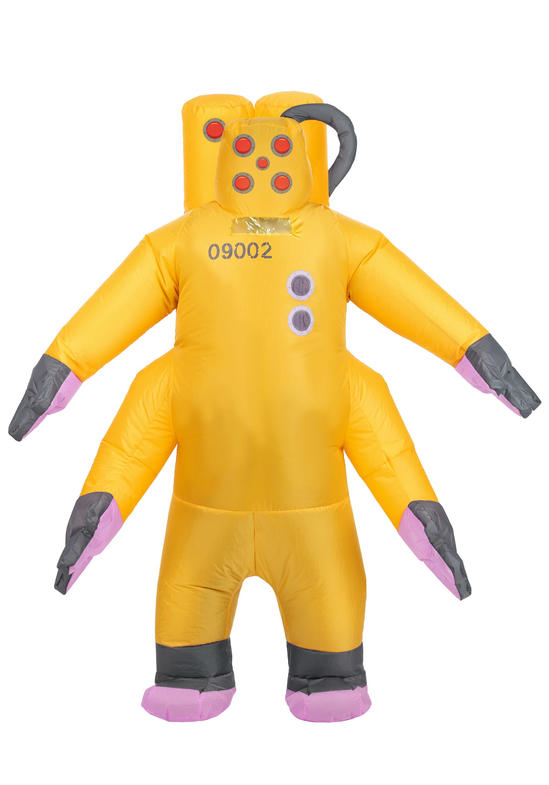 Adult Inflatable Disney Pixar Monsters Inc CDA Agent Costume | Disney Costumes