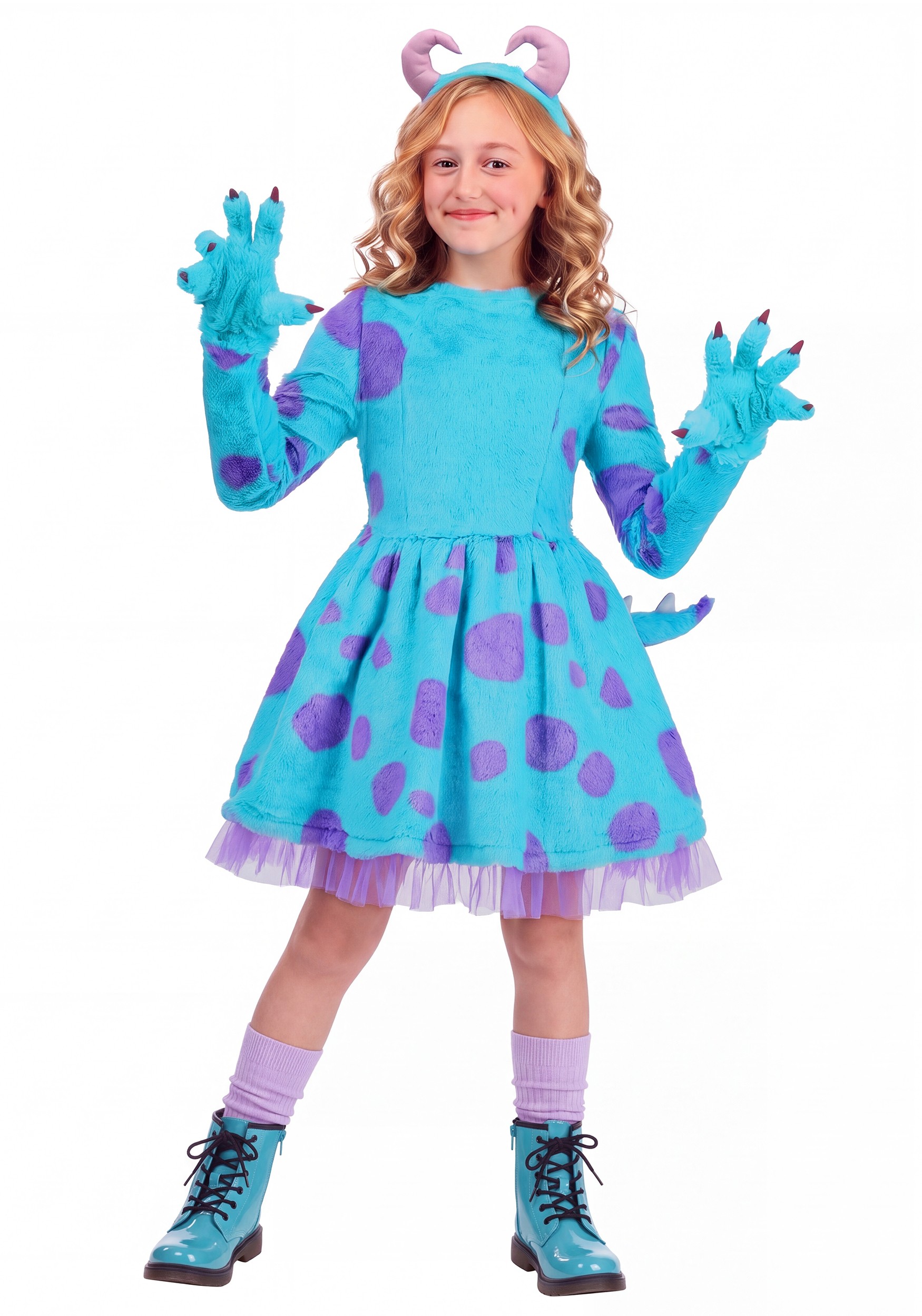 Girl's Disney Pixar Monsters Inc. Sulley Dress Costume | Pixar Costumes