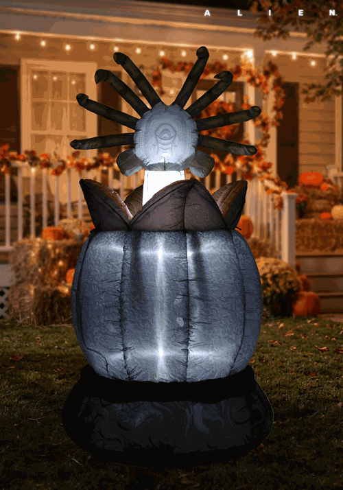 6FT Inflatable Alien Face Hugger Pop Up Decoration