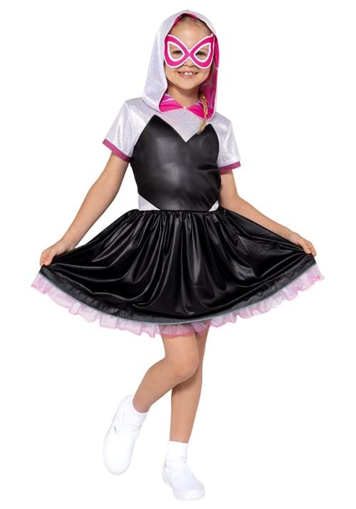 Girls Ghost Spider SpiderMan Costume Dress