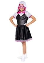 Girls Ghost Spider SpiderMan Costume Dress Alt 1