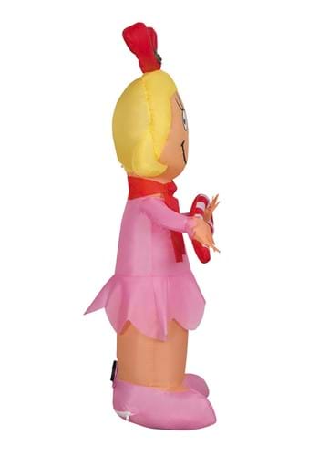 4FT Cindy Lou Who with Candy Cane Inflatable Decoration | Grinch Decorations