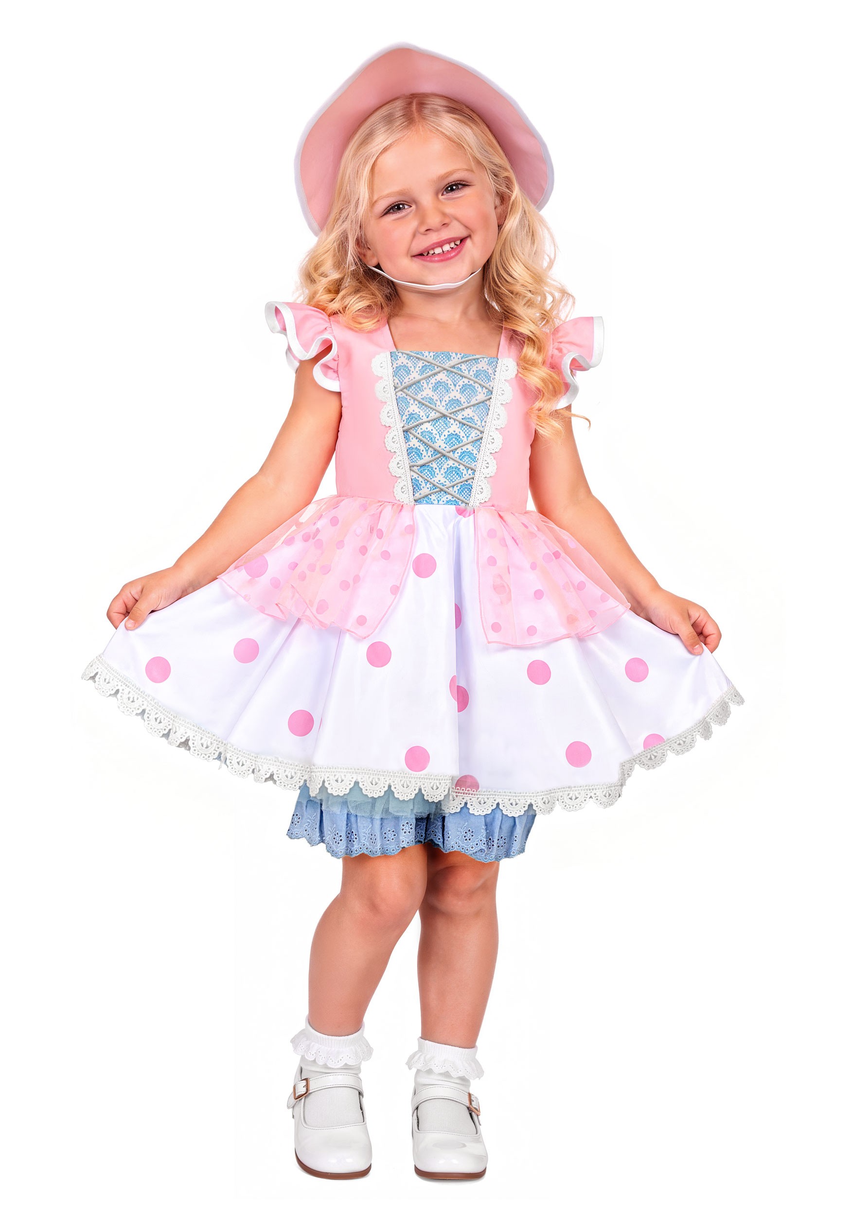 Girl's Disney Pixar Toy Story Bo Peep Toddler Costume | Pixar Costumes