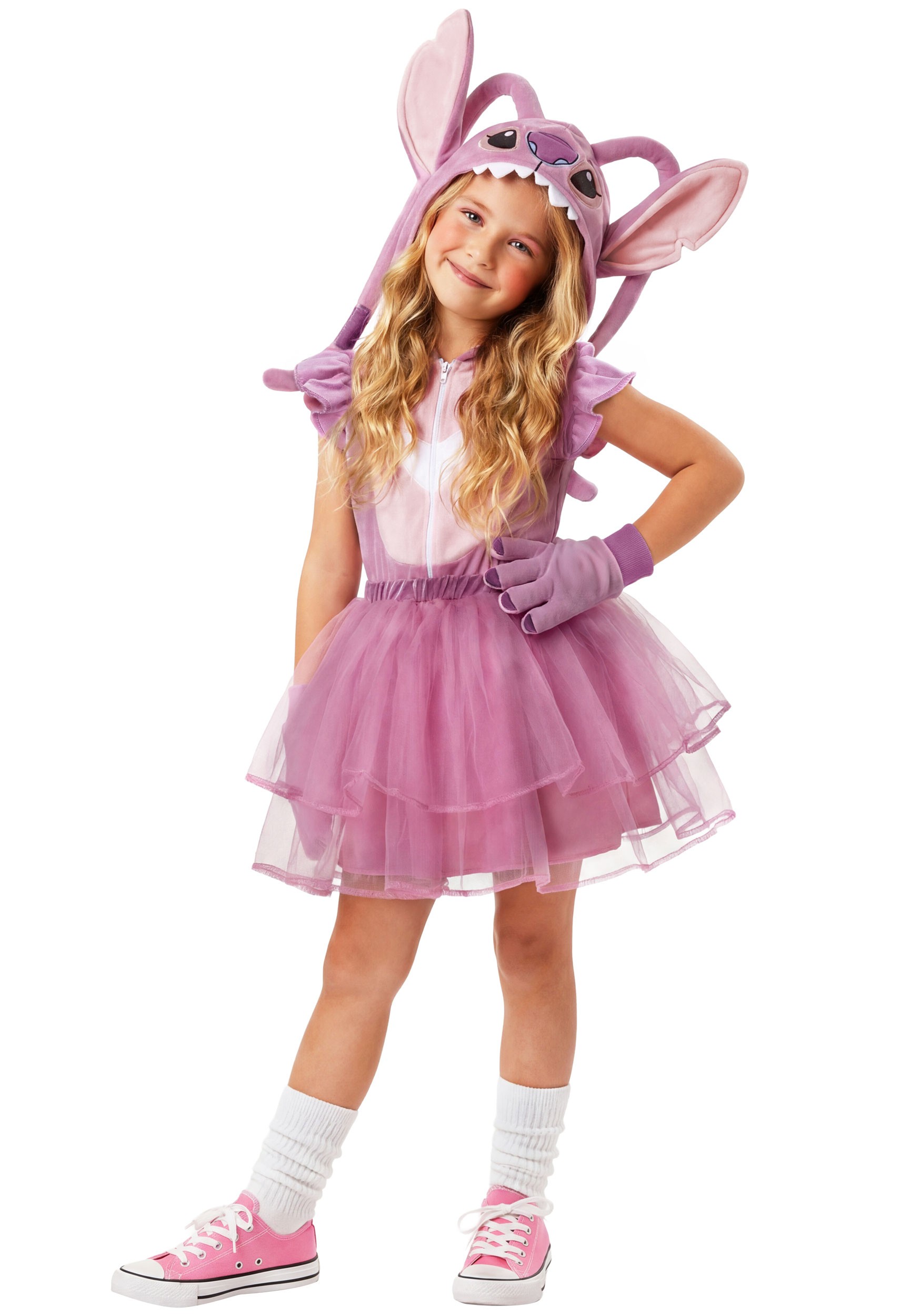 Girl's Disney Lilo and Stitch Angel Dress Costume | Disney Costumes