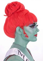 Adult Beetlejuice Receptionist Miss Argentina Costume Wig Al