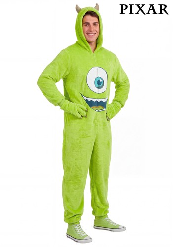 Adult Disney Pixar Mike Wazowski Costume Onesie