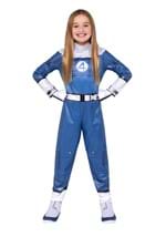 Girls Classic Invisible Woman Fantastic 4 Costume Alt 3