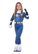 Girls Classic Invisible Woman Fantastic 4 Costume Alt 4