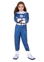 Girls Classic Invisible Woman Fantastic 4 Costume Alt 5