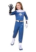 Girls Classic Invisible Woman Fantastic 4 Costume Alt 6