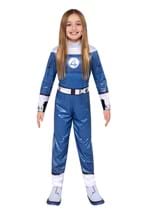 Girls Classic Invisible Woman Fantastic 4 Costume Alt 10
