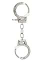 Silver Bling Handcuffs