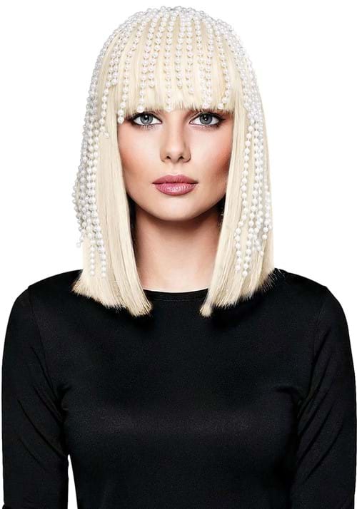 Adult White Pearl Wig