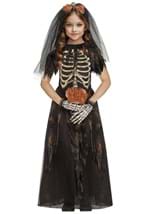 Girls Bone Bride Costume Dress