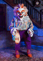 Narcoleptic Nana Face Pinching Clown Animatronic