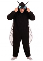 Adult Plus Size Fleece Fly Costume Onesie Alt 2